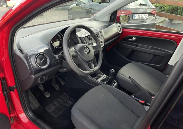 Volkswagen up! cena 31900 przebieg: 36000, rok produkcji 2018 z Poddębice małe 379